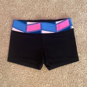 Ivivva Multi-color Booty Shorts, Size 8, Dance wear